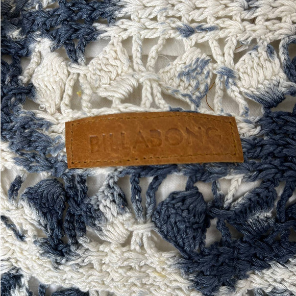 NWT Billabong Hippie Dream Catcher Tie Dye Crocheted Beach Boho Purse Tote Bag - Picture 3 of 9